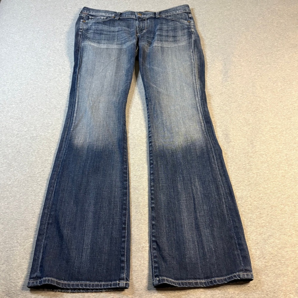 Citizens of Humanity Kelly Bootcut Jeans Blue Wash Low Rise Flare Size 31 (34)